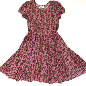 Seahorse Dot Dot Smile twirly dress